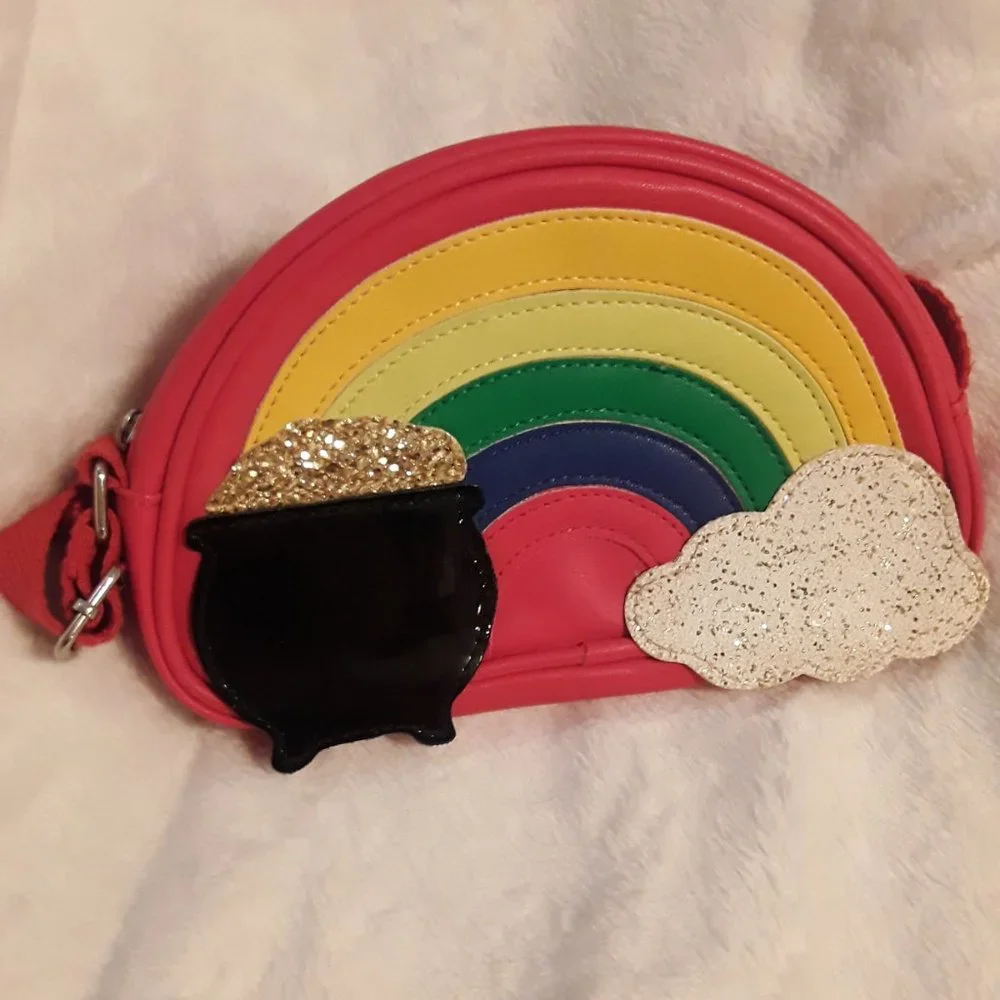 Rainbow Mini Cross Body Purse - Picture 6 of 7
